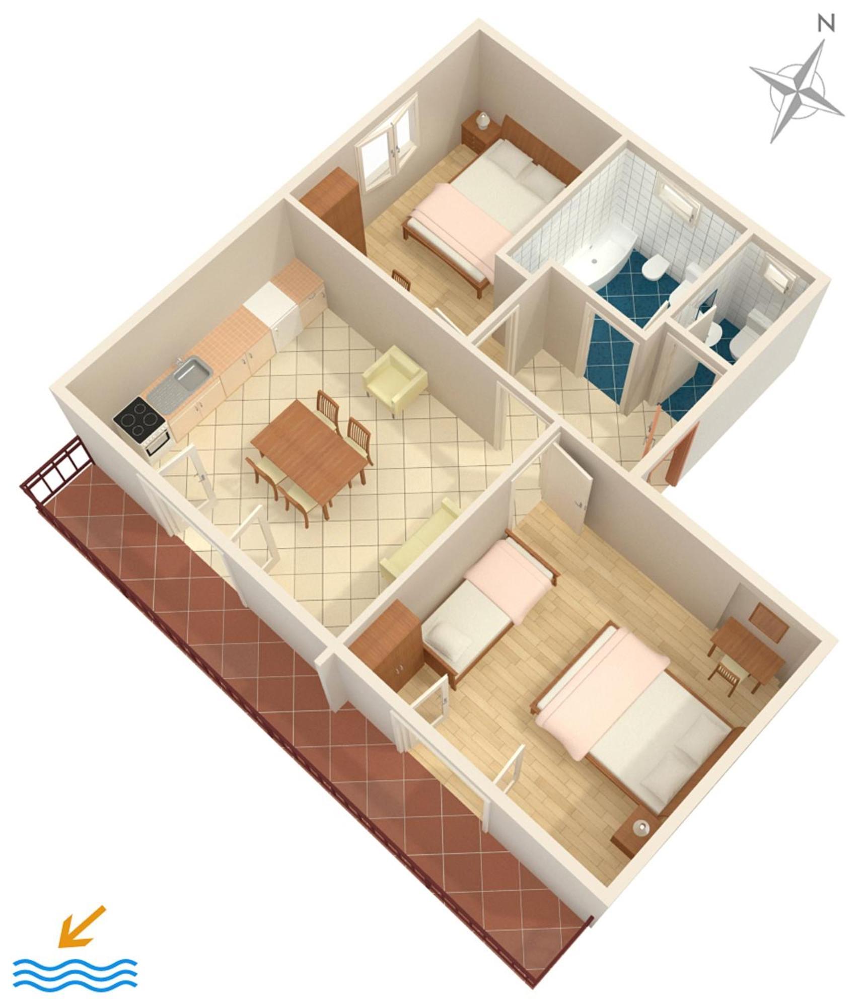 Apartments With A Parking Space Vodice - 7604 Εξωτερικό φωτογραφία